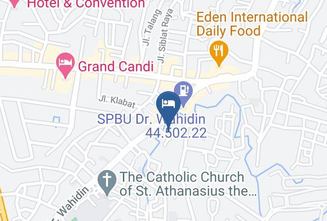 Permata Hijau Hotel Map