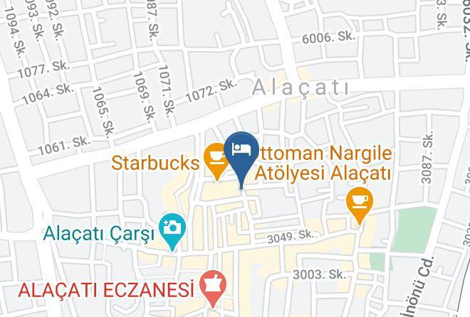 Cesme - Peroni Hotel Alacati Maps