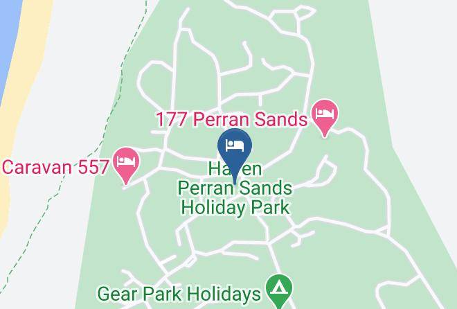 Cornwall - Haven Perran Sands Holiday Park Maps
