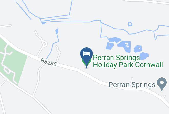 Perran Springs Holiday Park Cornwall Map