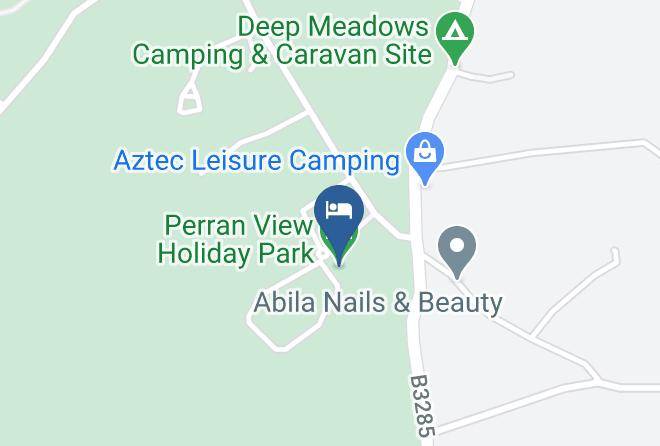Perran View Holiday Park Map