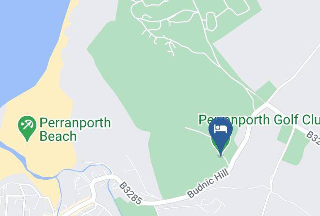 Perranporth Golf Club Map