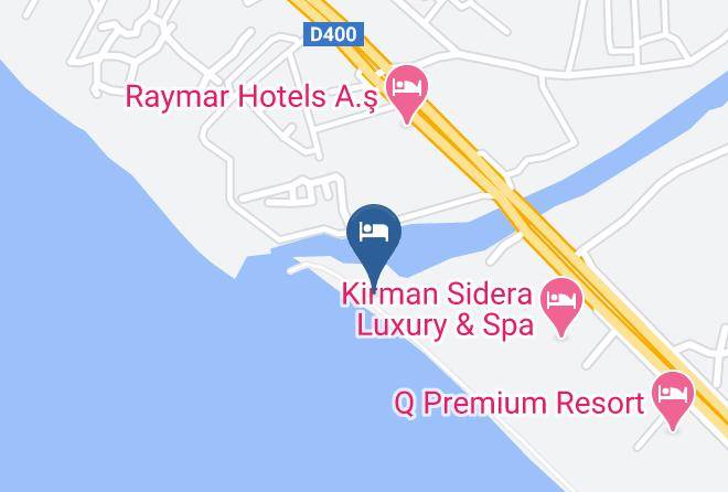 Manavgat - Perre Delta Hotel Resort & Spa Maps