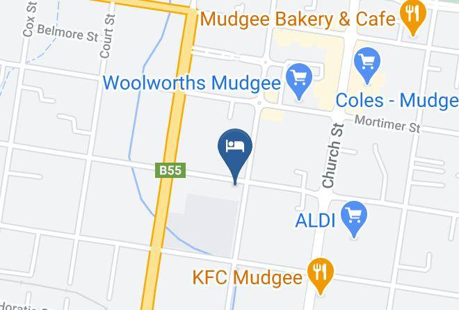Mid Western Regional - Perry Street Hotel Maps
