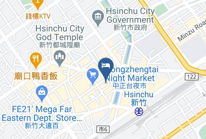Hsinchu City - Persimmon Hotel Maps