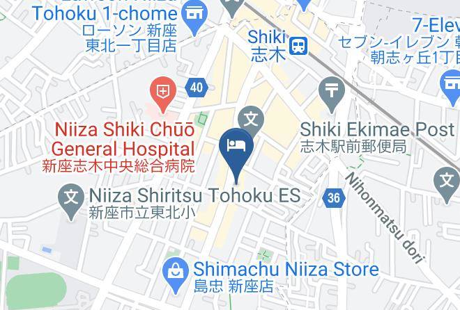 Niiza City - Persimmon Hotel Maps