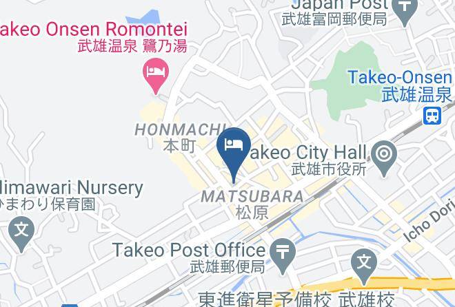 Takeo City - Personal Hotel You Takeo Maps