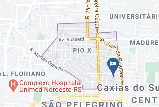 Caxias Do Sul - Personal Royal Hotel Maps