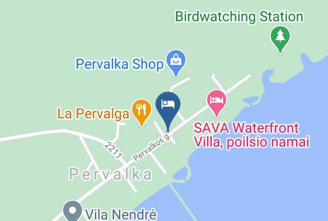 Neringa - Pervalkos Baltija Maps