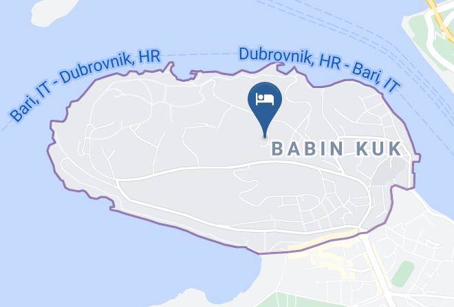Dubrovnik - Pervanovo Maps