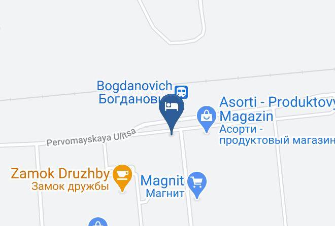 Bogdanovichsky District - Pervomayskaya Gostinitsa Maps