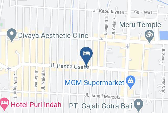 Kota Mataram - Pesaban Hotel Maps