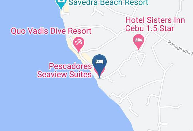 Cebu - Pescadores Seaview Suites Maps