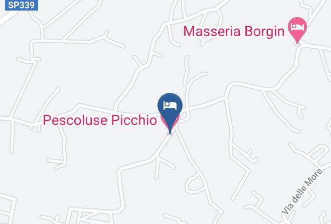 Lecce - Pescoluse Picchio Hotel Maps