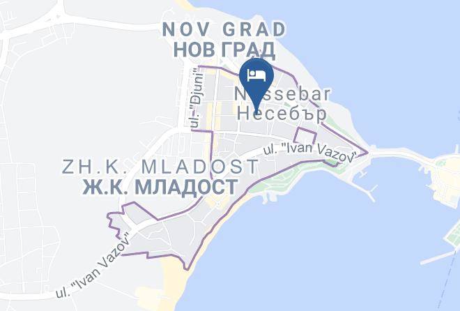 Nesebar - Peshev Family Hotel Nesebar Maps