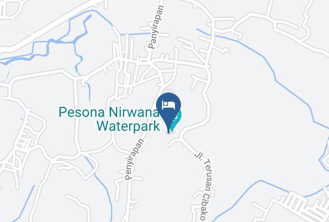 Bandung Regency - Pesona Nirwana Resort Maps