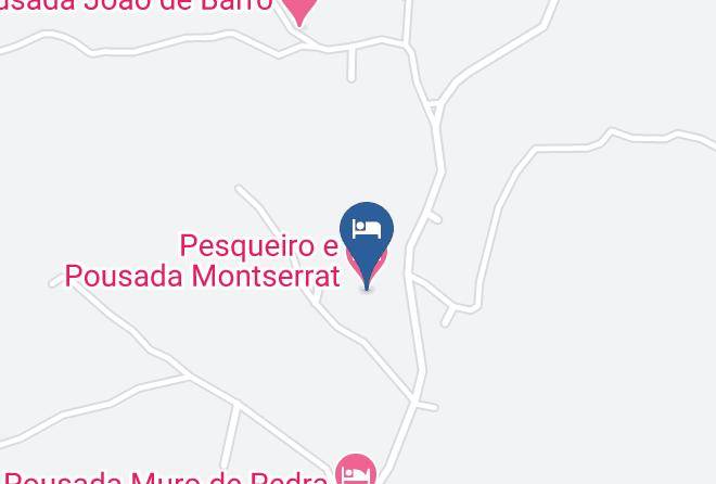 Sao Tome Das Letras - Pesqueiro E Pousada Montserrat Maps