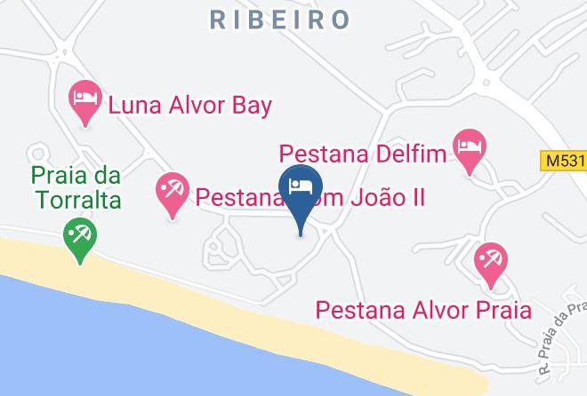 Portimao - Pestana Alvor Atlantico Maps