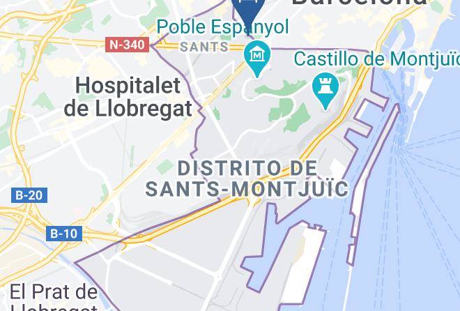 Pestana Arena Barcelona Map