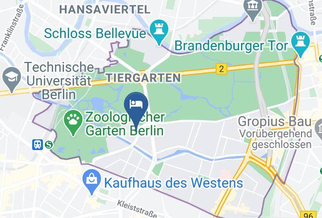 Stadt Berlin - Pestana Berlin Tiergarten Maps