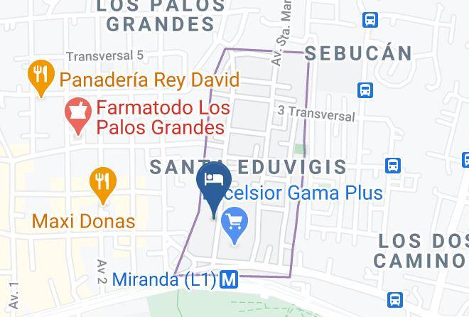 Caracas - Pestana Caracas Premium City & Conference Hotel Maps