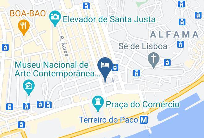 Lisbon - Pestana Cr7 Lisboa Maps