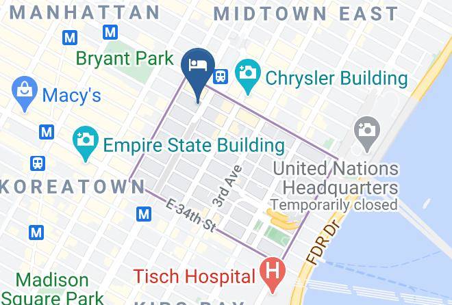 New York - Pestana Park Avenue Maps
