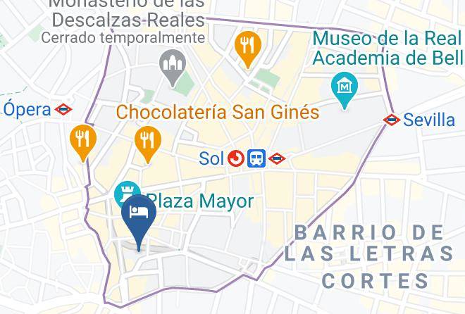Madrid - Pestana Plaza Mayor Maps