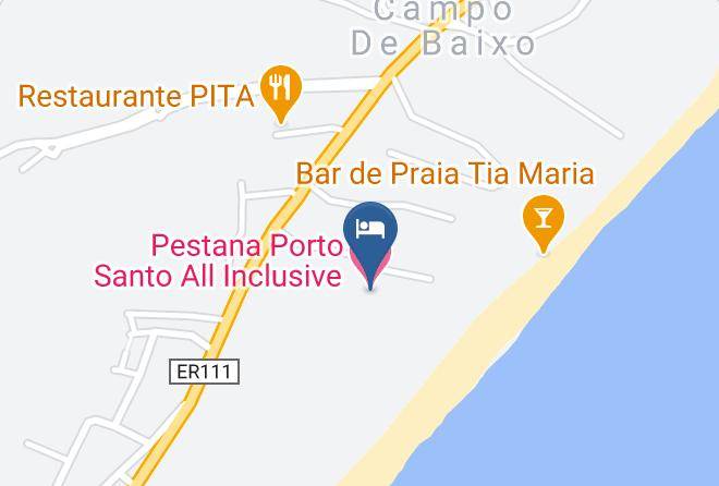 Porto Santo - Pestana Porto Santo All Inclusive Maps