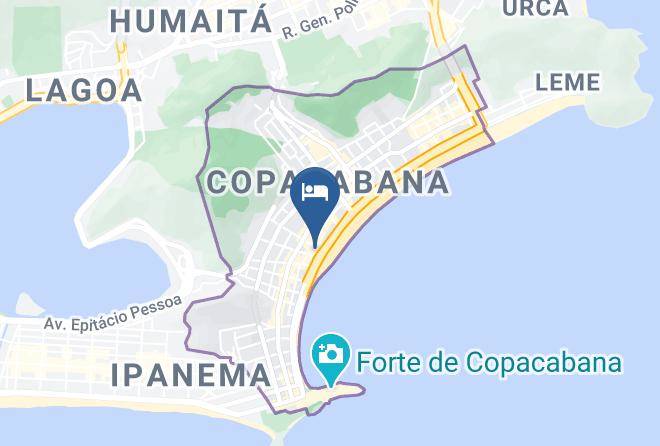 Pestana Rio Atlantica Map