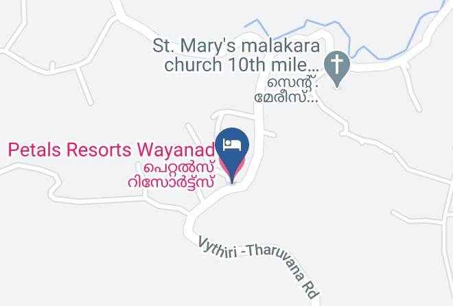Vythiri - Petals Resorts Wayanad Maps