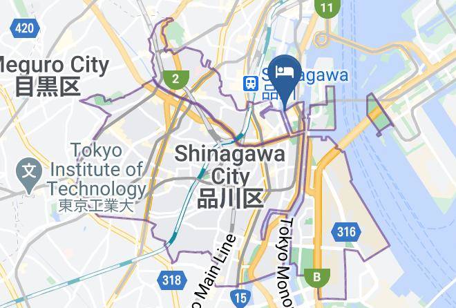 Shinagawa Ward - Petals Tokyo Maps