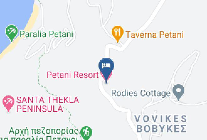 Petani Resort Map