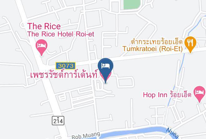 Amphoe Mueang Roi Et - Petcharat Garden Maps