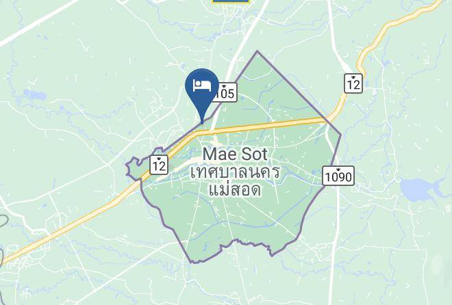 Amphoe Mae Sot - Petcharat Grand Hotel Maesot Maps