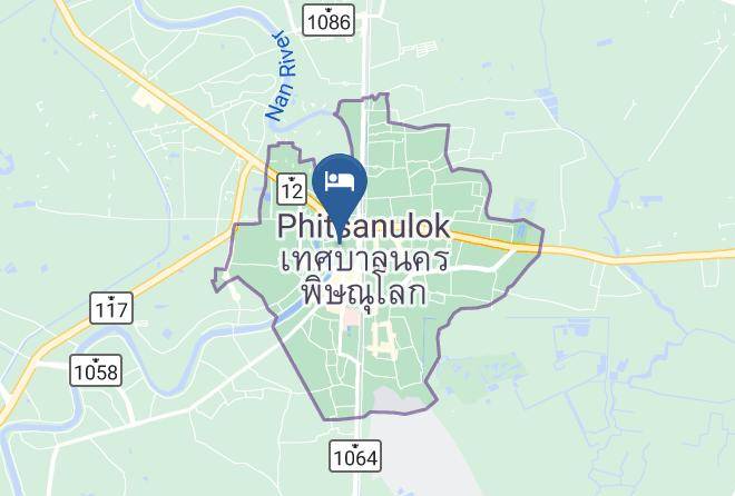 Amphoe Mueang Phitsanulok - Petchpailyn Hotel Maps