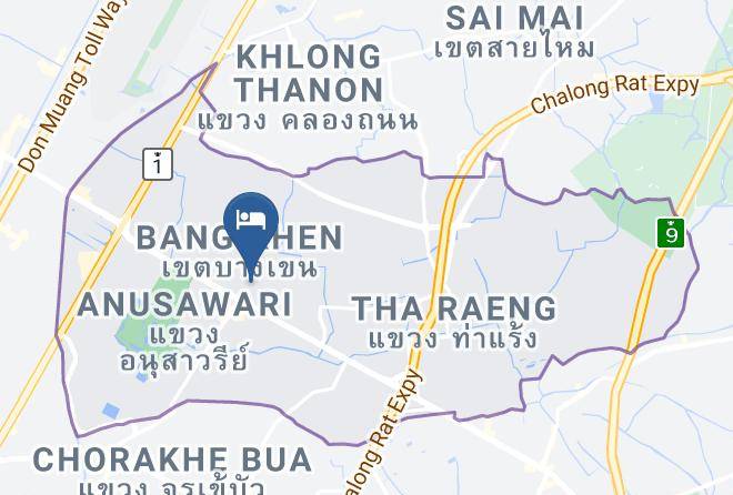 Bang Khen - Petchsiri Boutique Hotel Maps