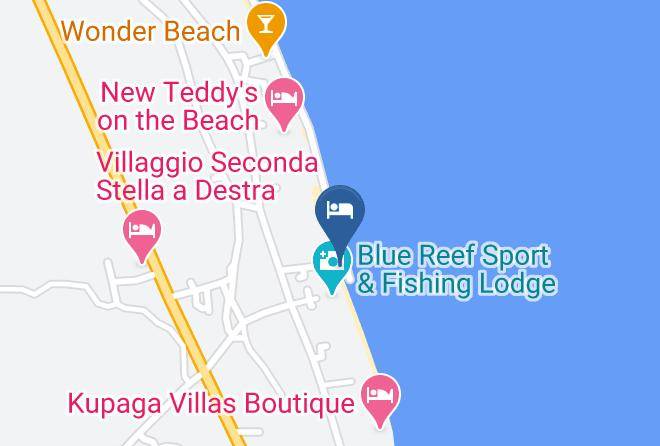 Zanzibar South - Peter Pan Beach Maps