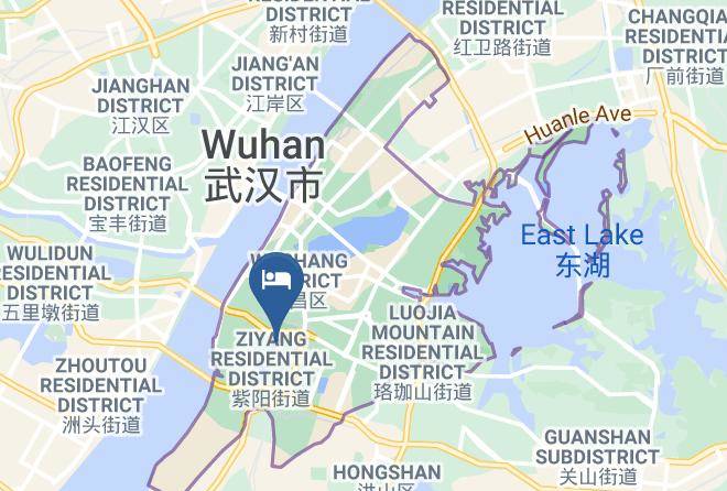Wuhan - Peter Pan Theme Hotel Maps