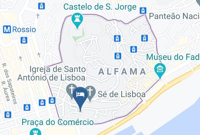 Lisbon - On Flats Alfama Maps