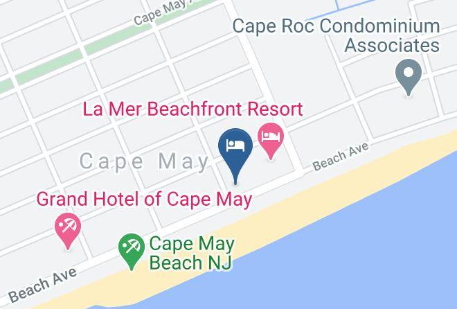 Cape May - Peter Shields Inn & Restaurant Maps