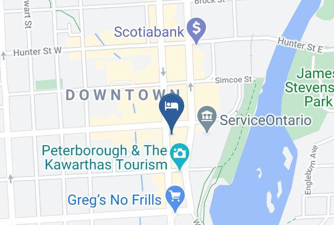Peterborough - Peterborough Inn & Suites Maps