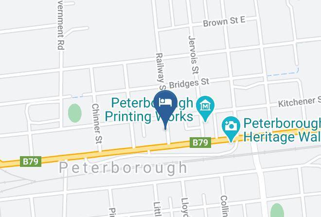 Peterborough - Peterborough Motel Maps
