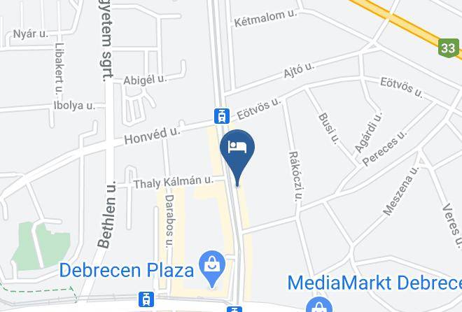 Debrecen - Peterfia Pension Kft Maps