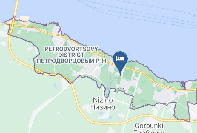 Saint Petersburg - Petergofskiy Gostevoy Dom Maps