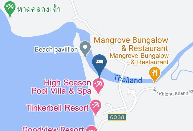 Amphoe Ko Kut - Peterpan Resort Maps