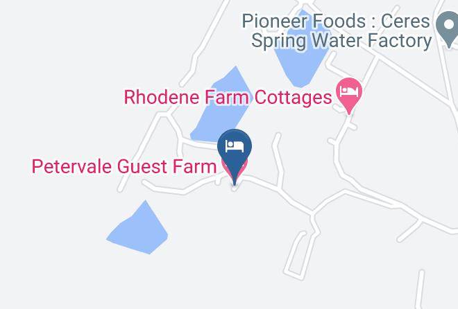 Cape Winelands - Petervale Guest Farm Maps