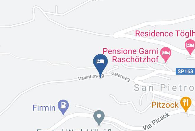 Bolzano - Peterwieshof Vacanze In Agriturismo Maps