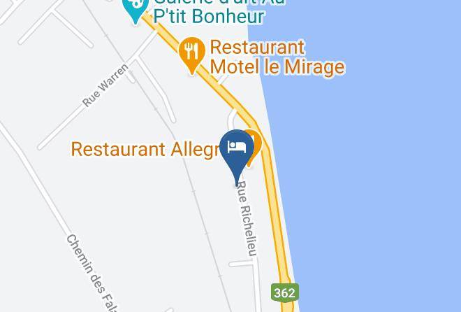 Charlevoix Est Regional County Municipality - Petit Hotel Amara Maps