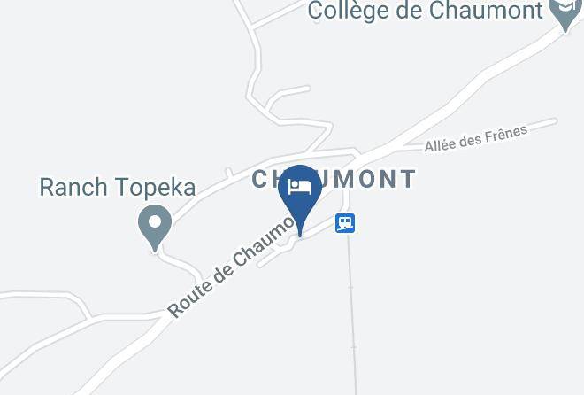 Neuchatel District - Petit Hotel De Chaumont Maps